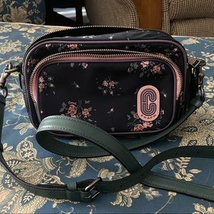 Coach Court floral crossbody